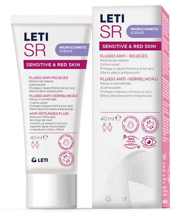 LetiSR Fluido Vermelhidão - 40ml