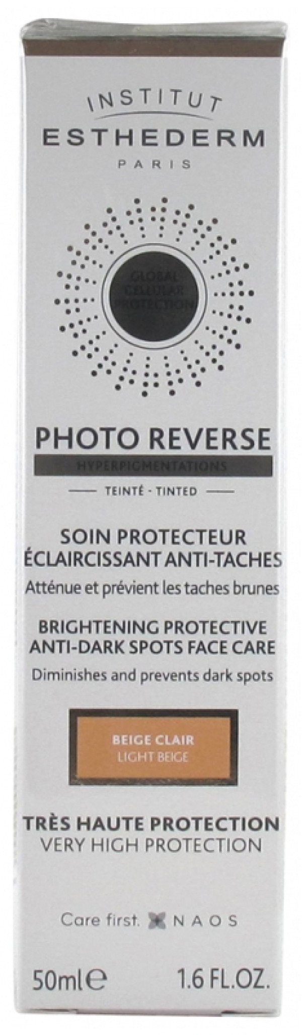 Esthederm Solaire Photo Reverse Beige Claire Creme - 50ml