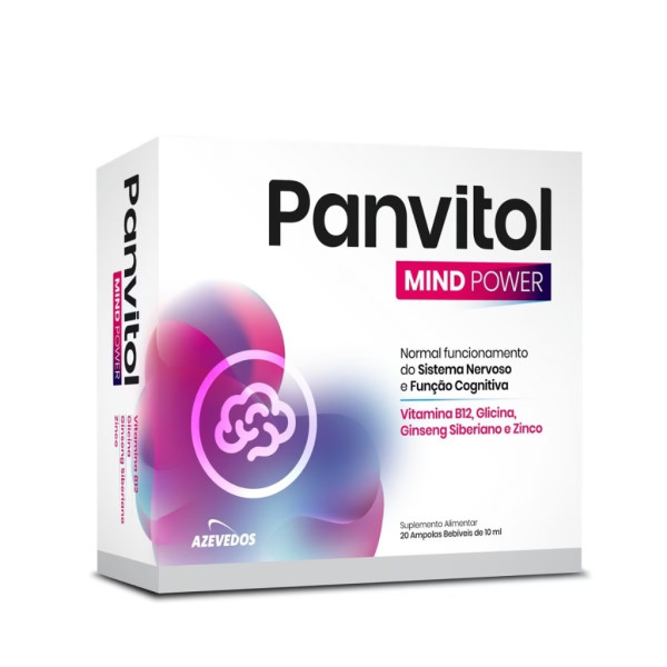 Panvitol  - 10ml (x20 ampolas bebíveis)