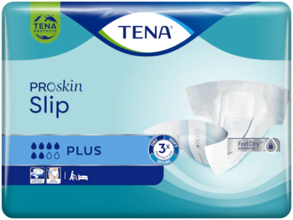 Tena Slip Plus Fralda _Tamanho L (x30 unidades)