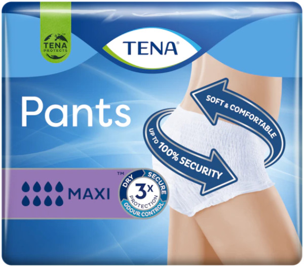 Tena Pants Cueca Maxi_Tamanho L (x10 unidades)