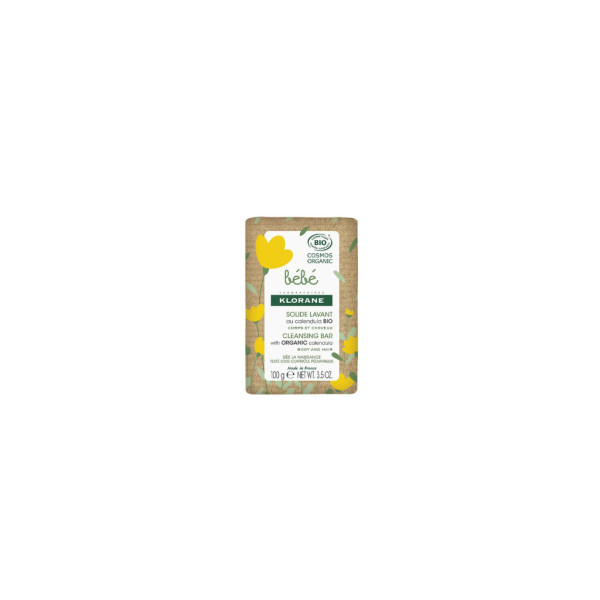 Klorane Bebé Sabonete Sólido Corpo/Cabelo Bio - 100G