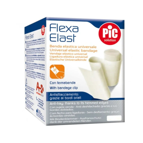 Pic Flexa Elast Ligadura Elastica Branca_ 20cm x 4,5m