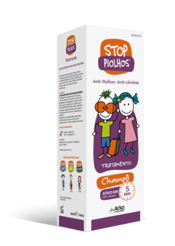 Stop Piolhos Champô Tratamento com Pente 200 ml