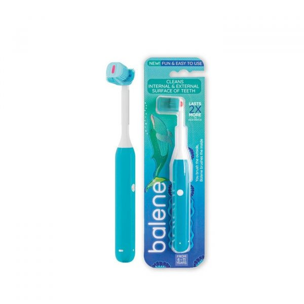 Balene Kids Escova Dentes_ Azul_ 6-11 A