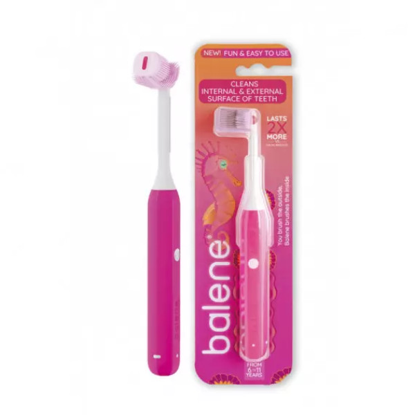 Balene Kids Escova Dentes_Fucsia_ 6-11A