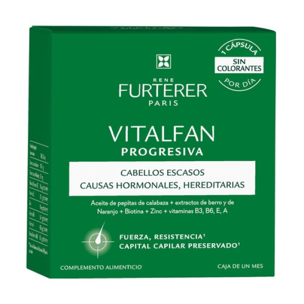 Rene Furterer Vitalfan Queda Progressiva (x30 cápsulas)