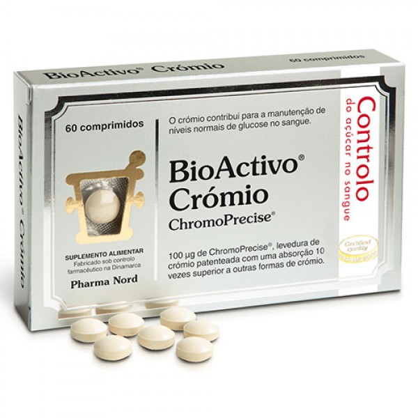 Bioactivo Crómio (x60 comprimidos) Bioactivo Crómio (x60 comprimidos)