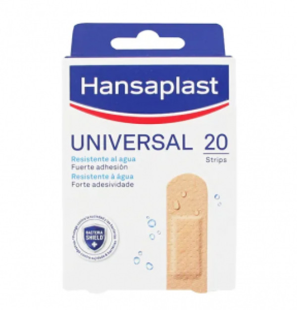 Hansaplast Universal Penso Resistente Agua _ 1 Tamanho (x20 unidades)