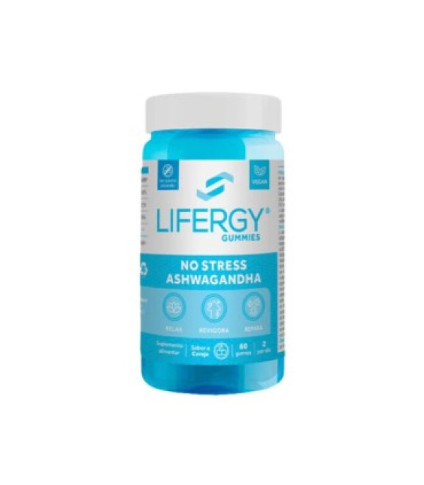 Lifergy Gummies Nostress Ashwagandha (x60 gomas)