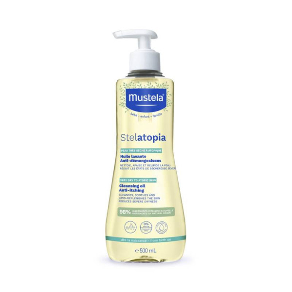 Mustela Bebe Pele Atópica Oleo Banho - 500ml (Preço Especial)