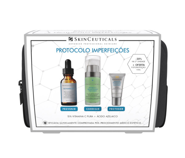 SkinCeuticals Silymarin CF + Phyto A Brightening + Advanced Brightening . Coffret