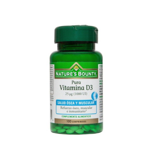 Nature´s Bounty Vitamina D3 (x100 comprimidos)