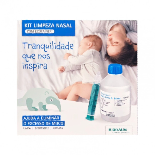 B Braun Kit Limpeza Nasal C/ Ecotainer