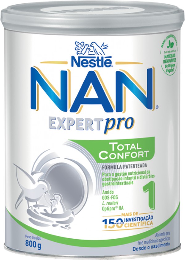 NAN Total Confort 1 Leite Lactente - 800g