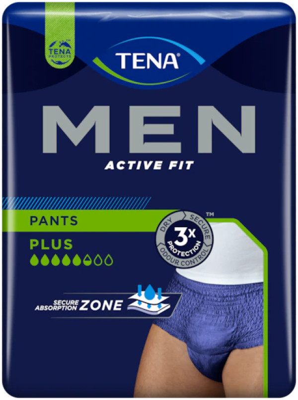 Tena Men Active Fit Cueca Plus _Tam. L