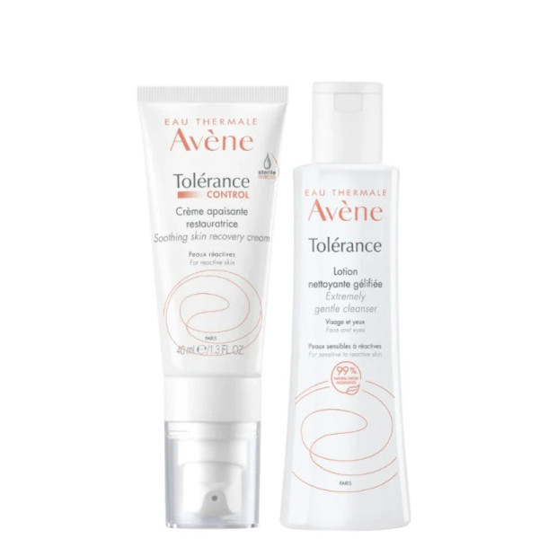 Avène Tolérance Control Creme reparador suavizante - 40ml + Oferta Loção limpeza gelificada - 100ml
