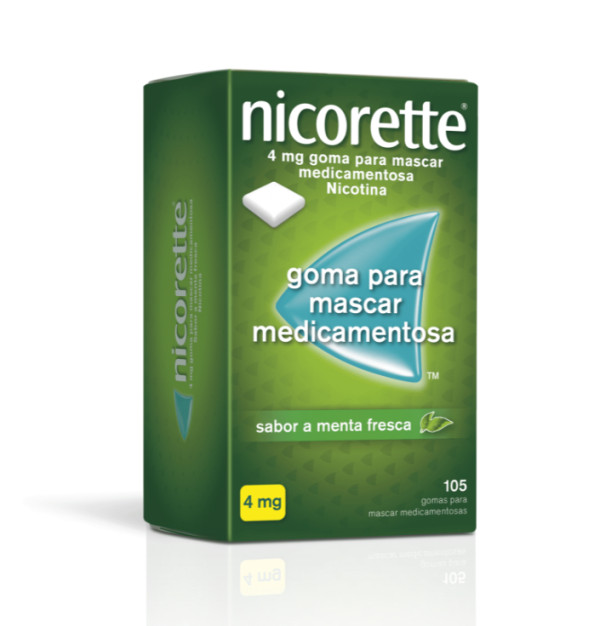 Nicorette Menta Fresca 4mg (x 105 gomas)