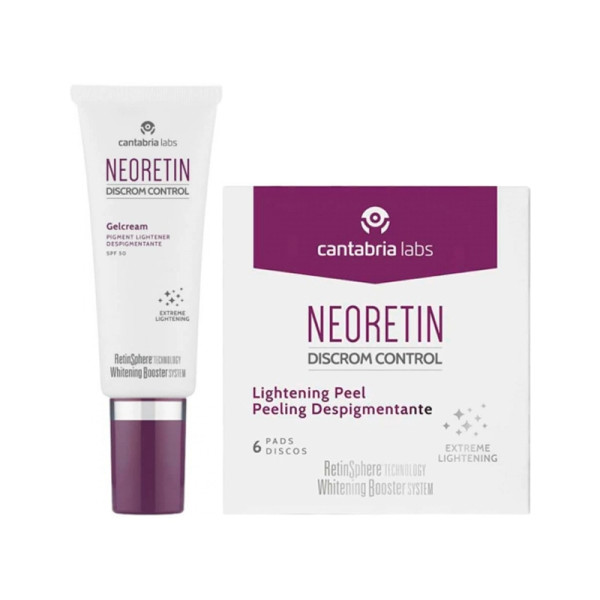 Neoretin Gel Creme Despigmentante - 40ml + Discos  (x6 unidades)
