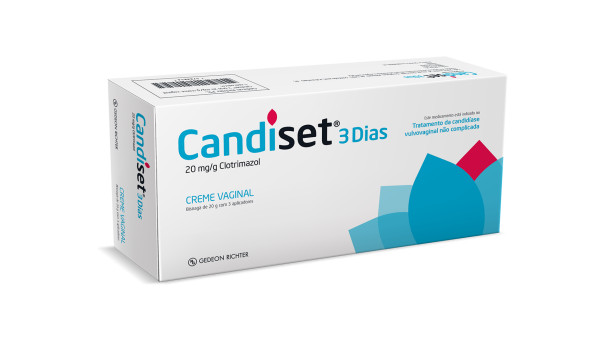 Candiset 3 dias , 20 mg/g Bisnaga creme vaginal - 20g