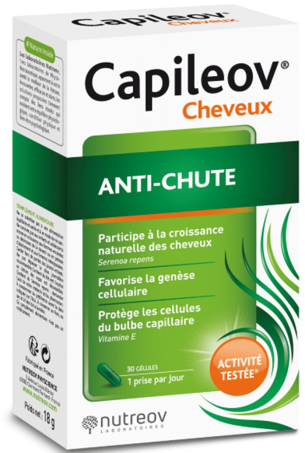 Nutreov_Capileov Anti-Queda (x30 cápsulas)