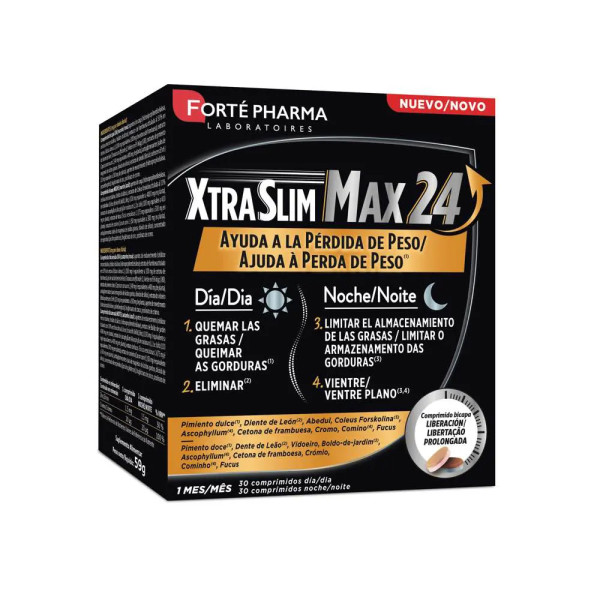 Forté Xtraslim Max 24 (30+30 comprimidos)