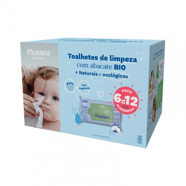 Mustela Bebe Toalhetes Limpeza Perfumado (Pack Económico)