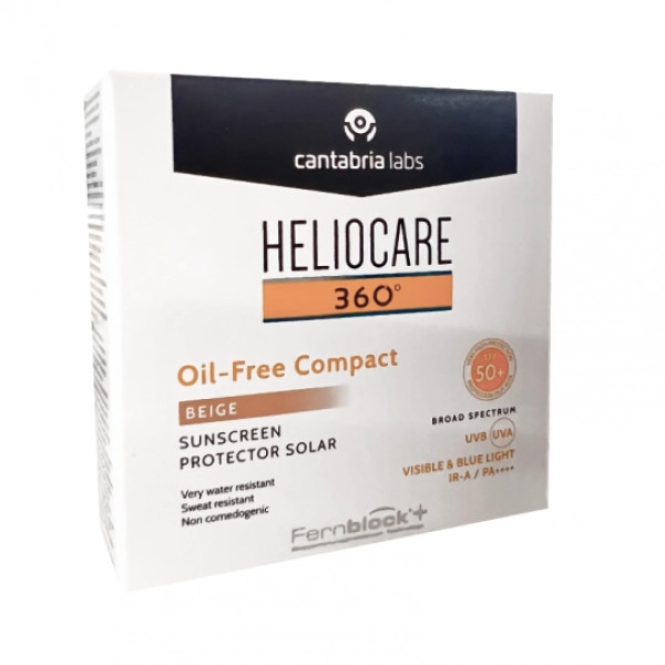 Heliocare 360 Oil-Free Compact SPF50+_ Beige - 10g