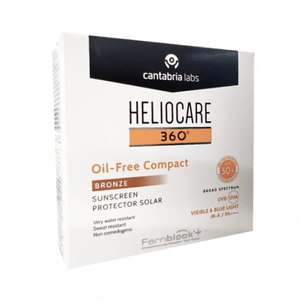 Heliocare 360 Oil-Free Compact SPF50+ _Bronze - 10g