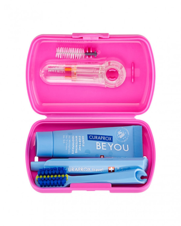 Curaprox Ortho Kit Viagem Rosa