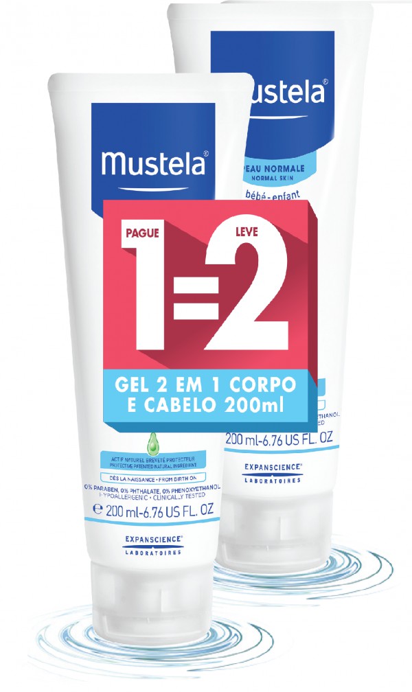 Mustela Bebé 2 em1 Cabelo/Corpo (Duo)