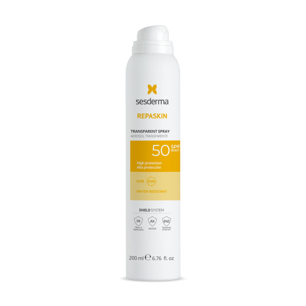 Sesderma Repaskin Spray Transparente SPF50 - 200ml