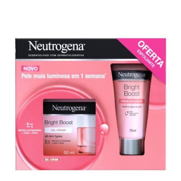 Neutrogena Bright Boost Gel Creme + Oferta Esfoliante