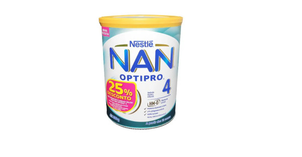 Nan Optipro 4 Leite Crescimento 24M+ - 800g (Preço Especial)