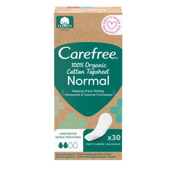 Carefree Organic Normal (x30 pensos)