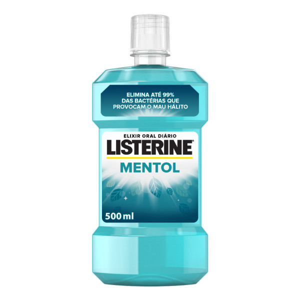 Listerine Elixir Mentol - 500ml