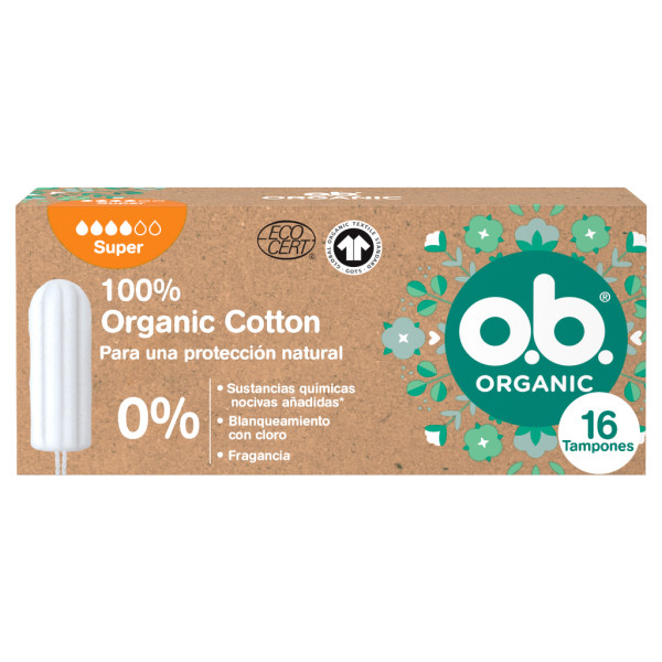 OB Organic Super (x16 tampões)