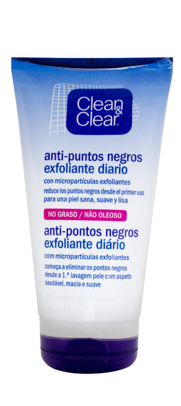 Clean&Clear Gel Facial Exfoliante Pontos Negros -150ml