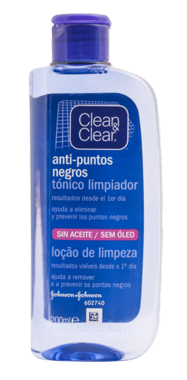 Clean&Clear Loção Limpeza Pontos Negros - 200ml