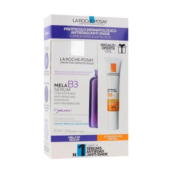 La Roche Posay Mela B3 Serum 30ml  + Anthelios Uvmune SPF50+ 15ml