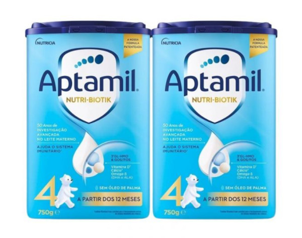 Aptamil Júnior 4 Pack Leite Crescimento - 750g (x2 unidades)