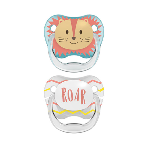Dr Browns Prevent Chupeta Animais_ Boy_ Silicone_ 0-6meses (x2 unidades)