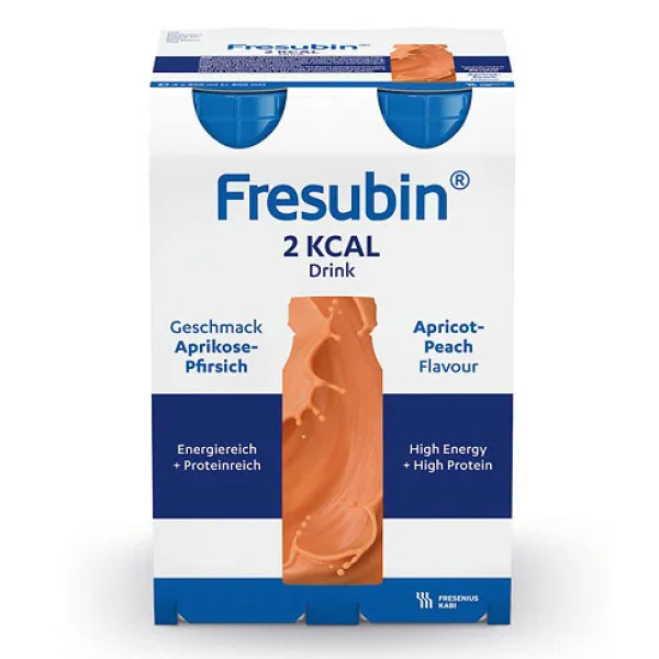 Fresubin  Drink_2Kcal_ Pêssego-Alperce - 200ml (x4 unidades)