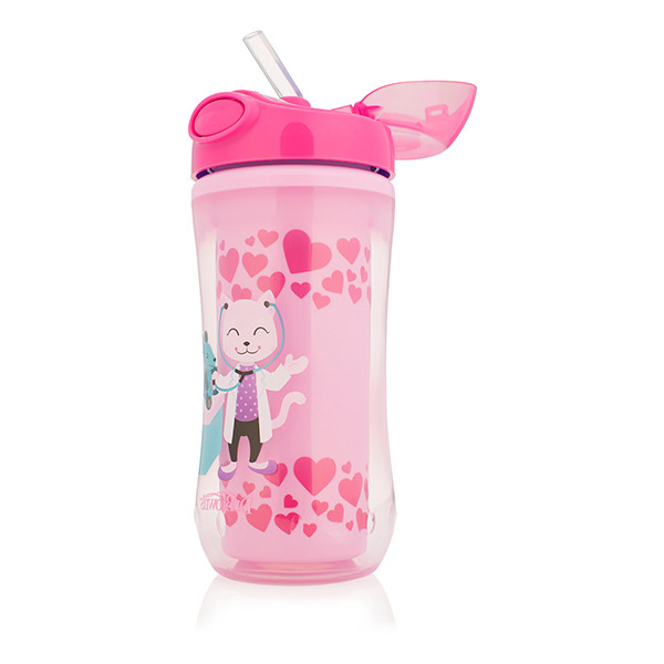 Dr Browns Copo Isolado s/ Bocal _ +12m_GIRL - 300ml Dr Browns Copo Isolado s/ Bocal _ +12m_GIRL - 300ml