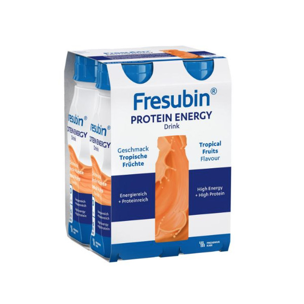 Fresubin Drink_ Protein Energy_ Frutos tropicais - 200ml (x4unidades)