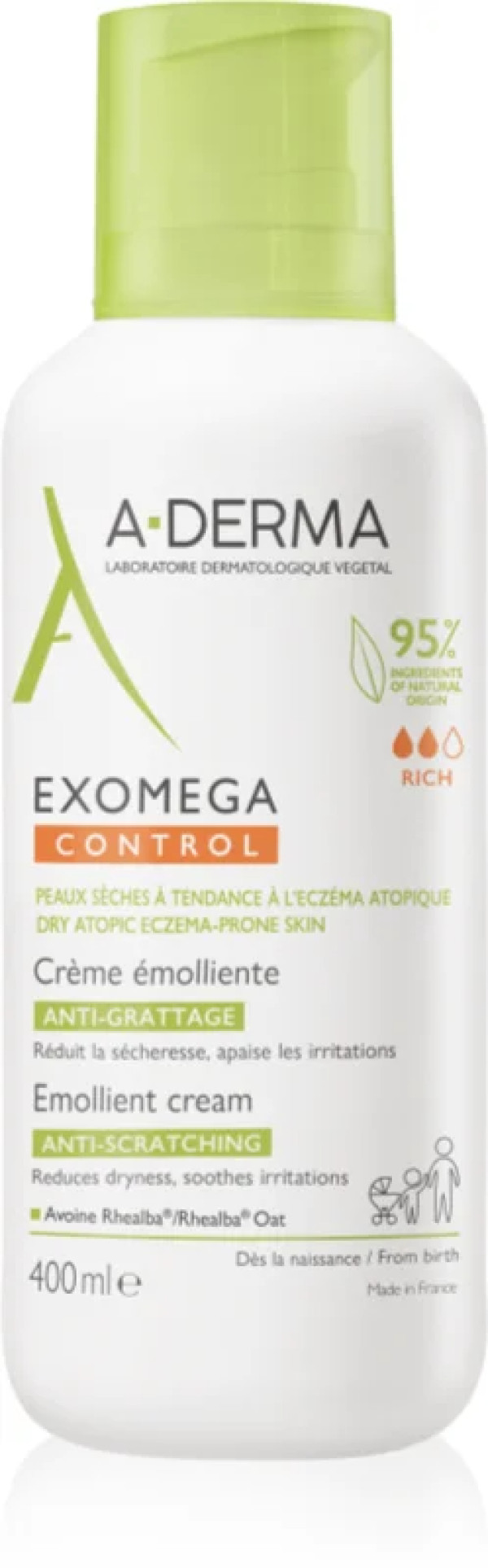 A-Derma Exomega Control Creme Emoliente - 400ml