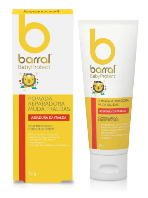 Barral Babyprotect Pomada Muda Fraldas - 75g