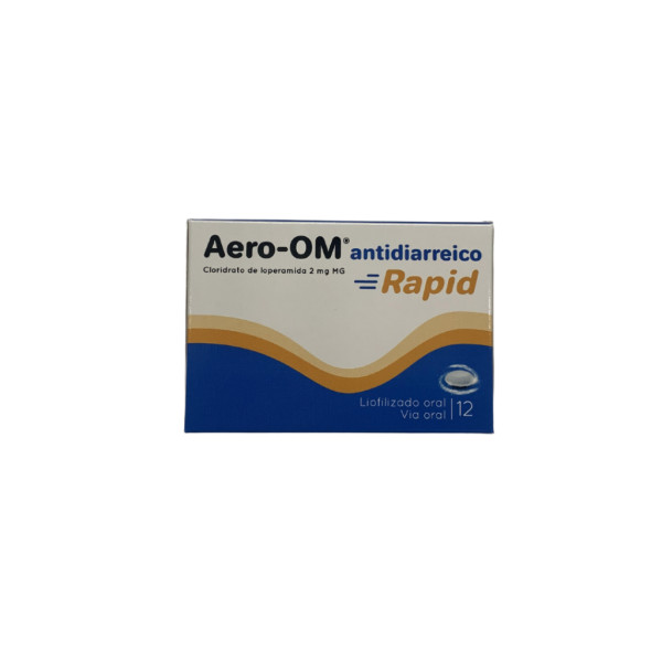 Aero-Om Antidiarreico Rapid  - 2mg (x12 unidades liofilizadas)