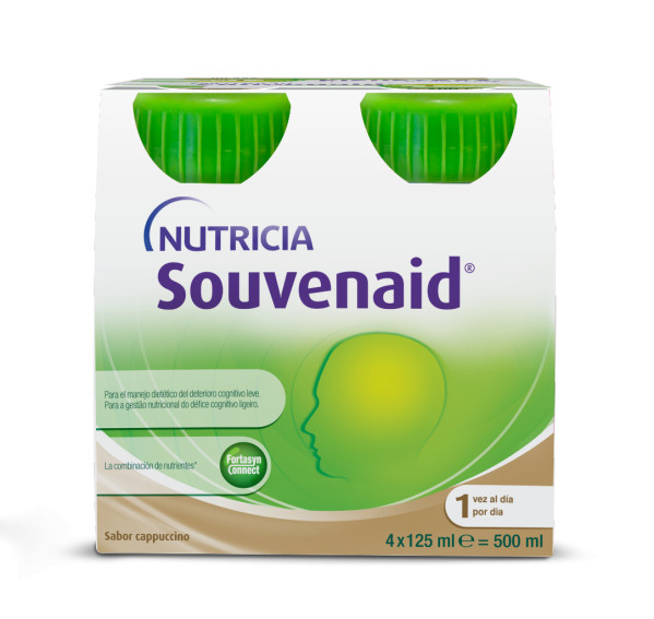 Souvenaid Cappucino Bebiveis - 125ml (x4 unidades)