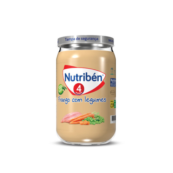 Nutriben Boiao 4 Legumes Frango - 235g